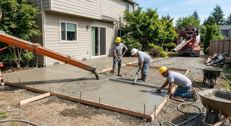 Concrete Installation in Oviedo, FL