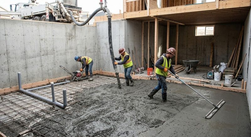 Basement Concrete Installation in Casselberry, FL