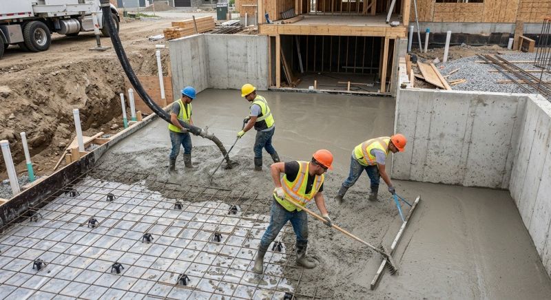 Basement Concrete Installation in Debary, FL
