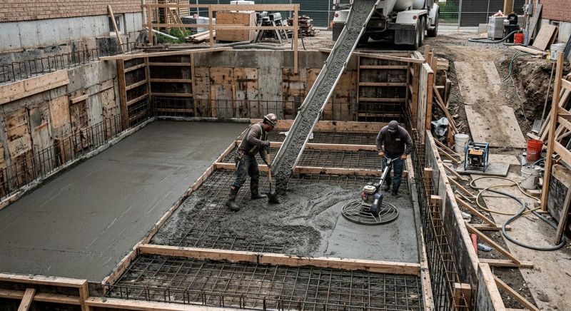 Basement Concrete Installation in Winter Garden, FL