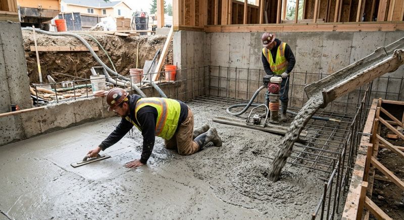 Basement Concrete Installation in Zellwood, FL