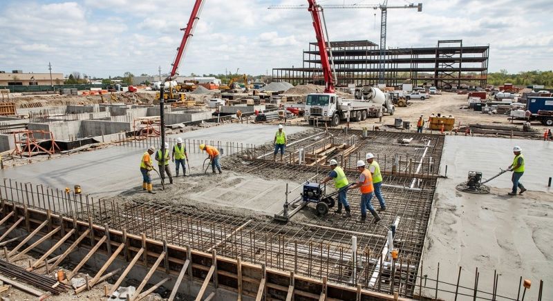 Commercial Slab Construction in Oviedo, FL
