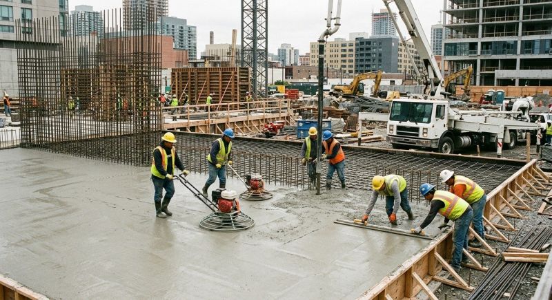 Commercial Slab Construction in Titusville, FL