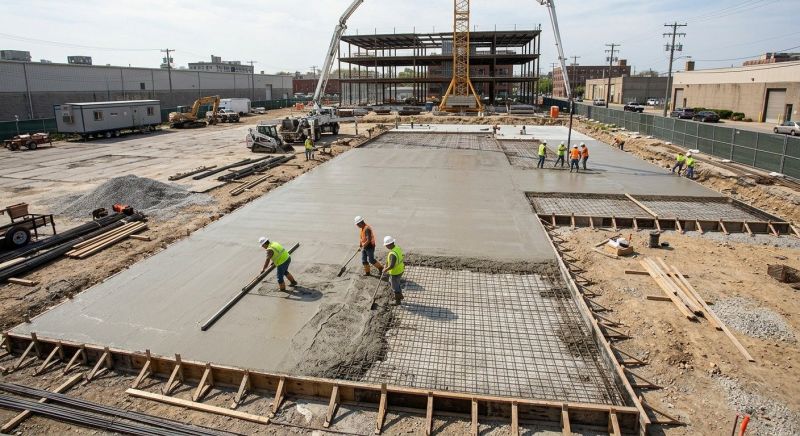 Commercial Slab Installation in Geneva, FL