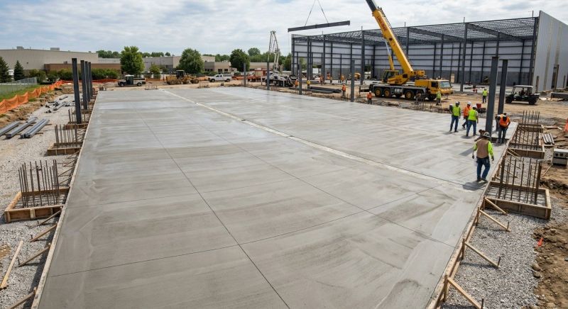 Commercial Slab Installation in Oviedo, FL