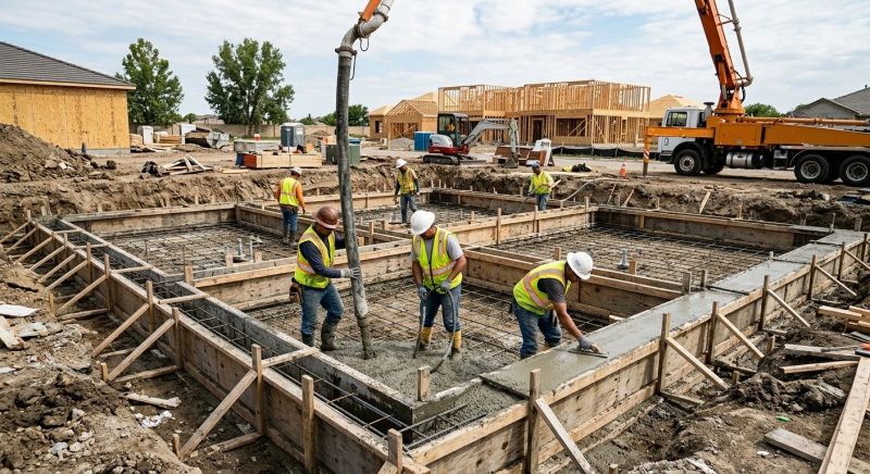 Concrete Foundation Installation in Orange City, FL