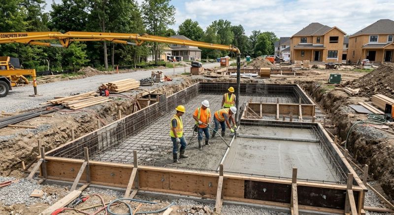 Concrete Foundation Pouring in Oviedo, FL