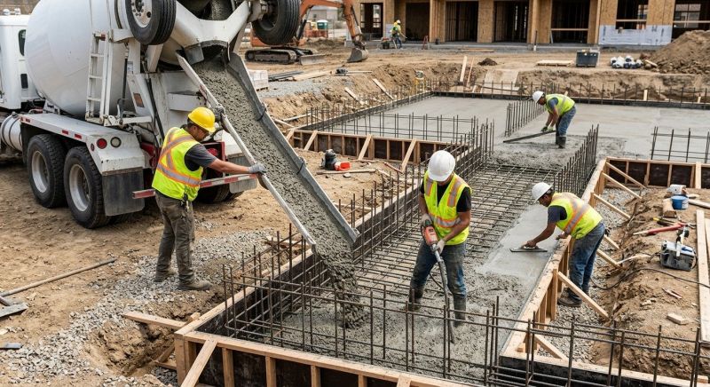 Foundation Wall Pouring in Geneva, FL