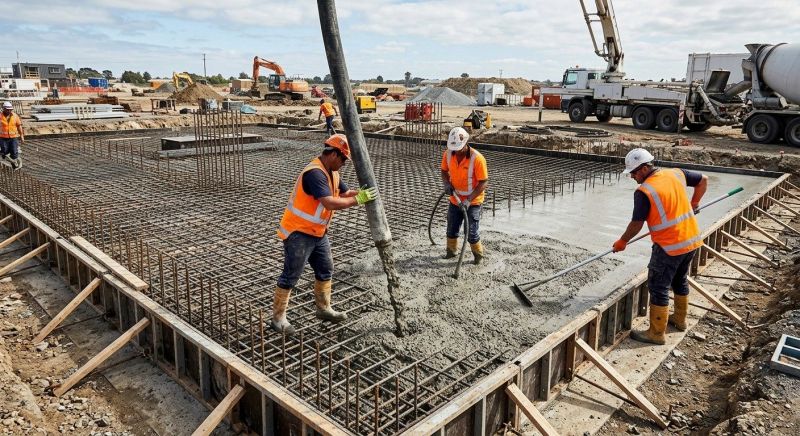 Foundation Wall Pouring in Orange City, FL