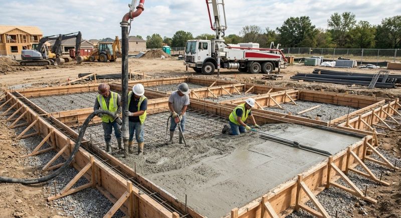 Foundation Wall Pouring in Orange County, FL